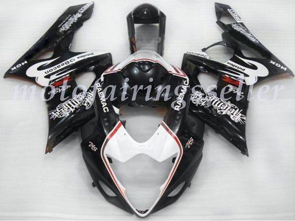 

new abs plastic fairings kit fit for suzuki gsxr1000 2005 2006 gsxr1000 05 06 injection mold red white and black