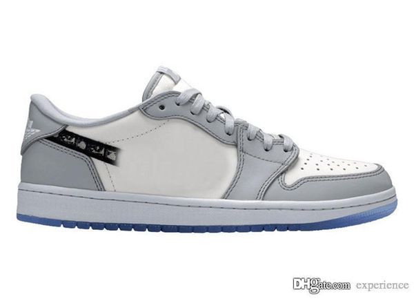 

2020 new authentic 2020dior x 1 low og high wolf grey 1s sail pn dust white cn8608-002 mens basketball shoes outdoor sneakers