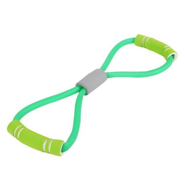 

resistance bands 2pcs yoga gym fitness 8 word chest expander rubber tubing pull rope workout muscle elastic sports tool
