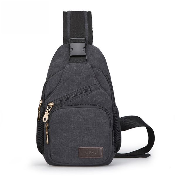 

men women canvas waist packs sling bag crossbody outdoor sport shoulder chest cycle daily travel picnic canvas messenger pack