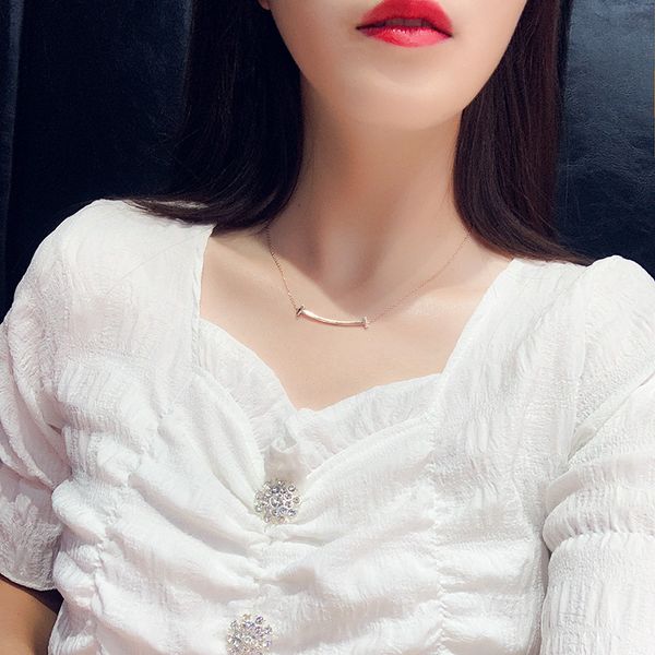 

титана стала мода vintage золота цветого sexy коротких ожерелий чокеров шея цепь для женщин партии танцев, Golden;silver