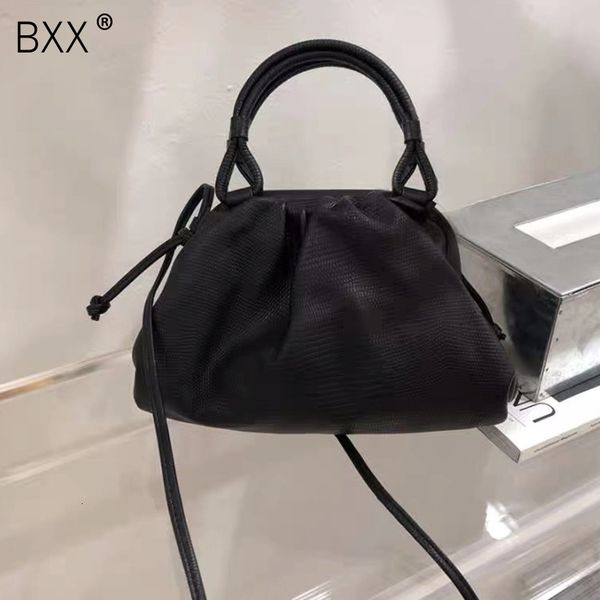 

bxx] искусственная кожа плиссированные crossbody облако сумки для женщин 2019 леди плеча сумка женские сумки элегантный сцепления a287