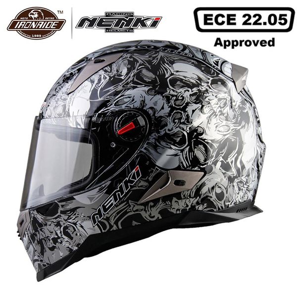 

нэньки мотоциклетный шлем capacete мото полной стороны шлема гонки motorbiker cascos пункт мото туринг скутер крейсер есе
