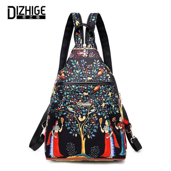 

dizhige brand fashion oxford women backpack school bags for women luxury large capacity multifunctional travel bag