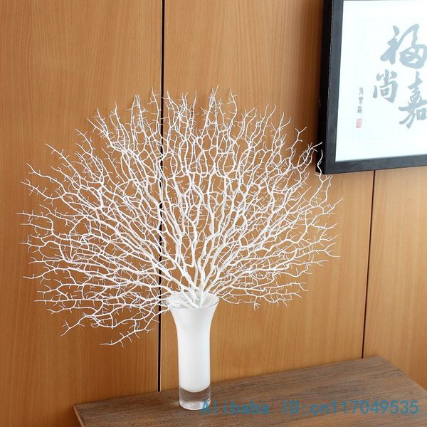 

beautiful artificial fan dried branch without plastic plant vase decoration shaped home wedding gift paper flowers