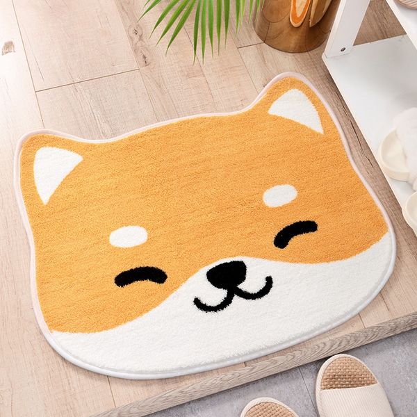 

household comfort carpet cartoon pattern bathroom non-slip mat kitchen absorbent pad