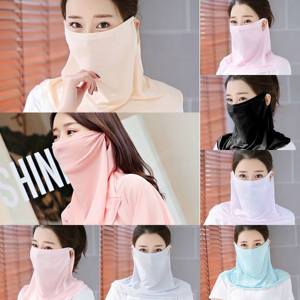 

nugau cycling bike scarf scarf wrap windproof dust outdoor sports for mask bandana neck cover ski face women men boys girls, Black