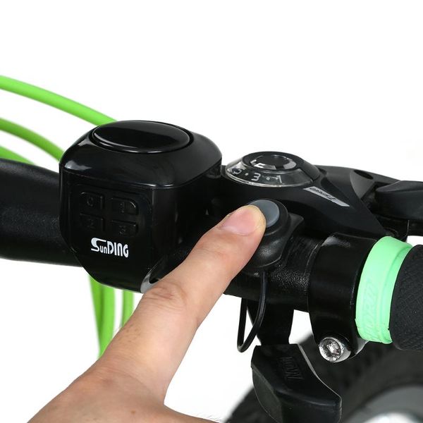 

sunding cycling bike alert bells ring loud 3 sound electric horn water resistant bicycle horn and alarm for ciclismo