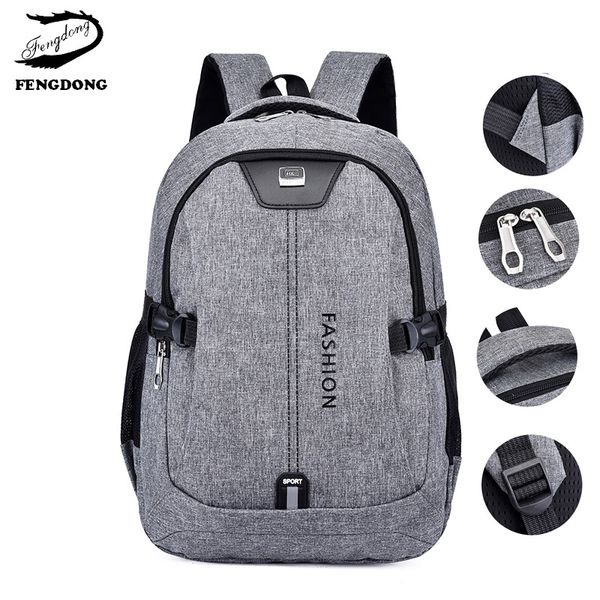 

fashion school bag 15.6 inch lapmen backpack child boy school bag canvas daypack kids shoulder teenage boys bagpack 2019