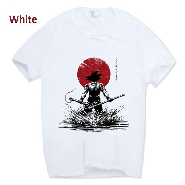 

dragon ball z гоку тенниску с коротким рукавом o-образным вырезом tshirt лето саян вегета harajuku бренд одежды майка hcp316, White;black