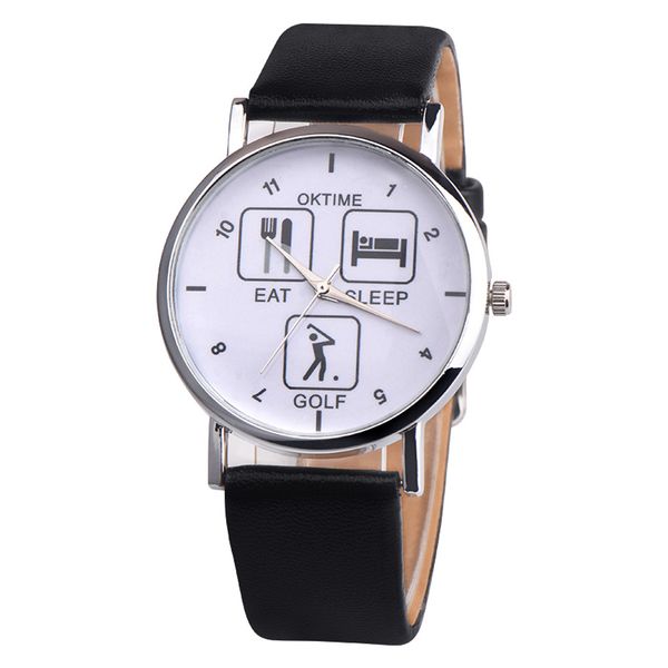 

2019 women watch personality printing dial watch fashion casual leather strap ladies quartz wristwatch dropshipping, Slivery;brown