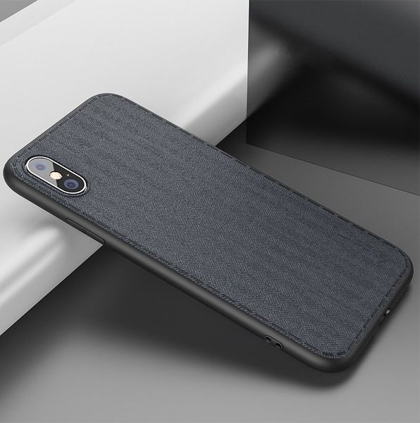 

роскошные силиконовые текстуры чехол для iphone 7 8 plus x 6 s 6 plus сплошной цвет ткань чехол для iphone xs max xr x случаях funda coque