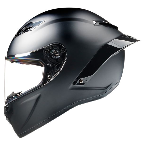 

motorcycle helmet full face matte black helmet racing dot approved casco de moto helm motocross motorcyclist