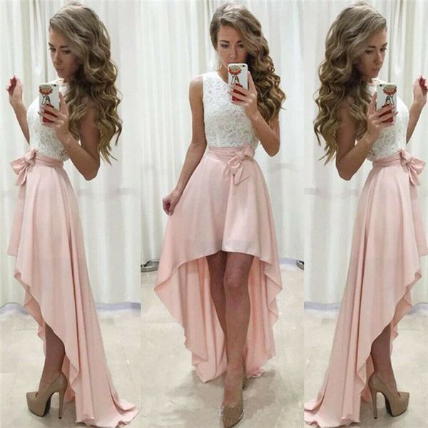 

2019 fashion women summer dresses splice fashion sleeveless ladies evening party dress lace patchwork gown dress new item, Black;pink