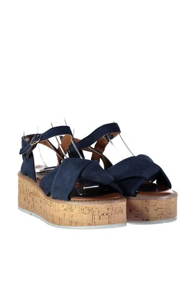 

pearl dark blue women sandals 120130005425, Black