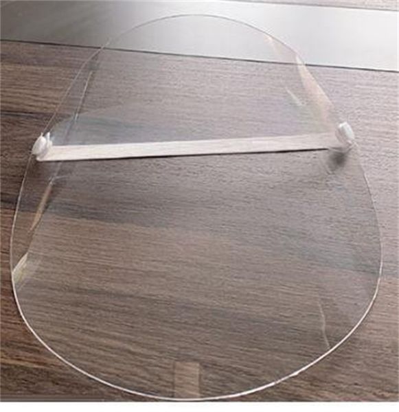 

Clear Full Face Shield Protective Face Mask Anti Droplet Transparent Adult Masks Windbreak Household Protection In Stock 2 5ty UU