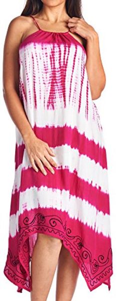 

high style women's knee length dress cover up with spagetti straps, Black;gray