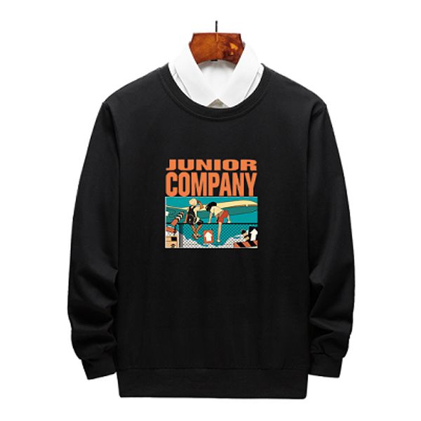 

mens womens designer sweatshirt 2019 brand solid color womens letter print clothes youth brand casual hoodie couple clothing, Black