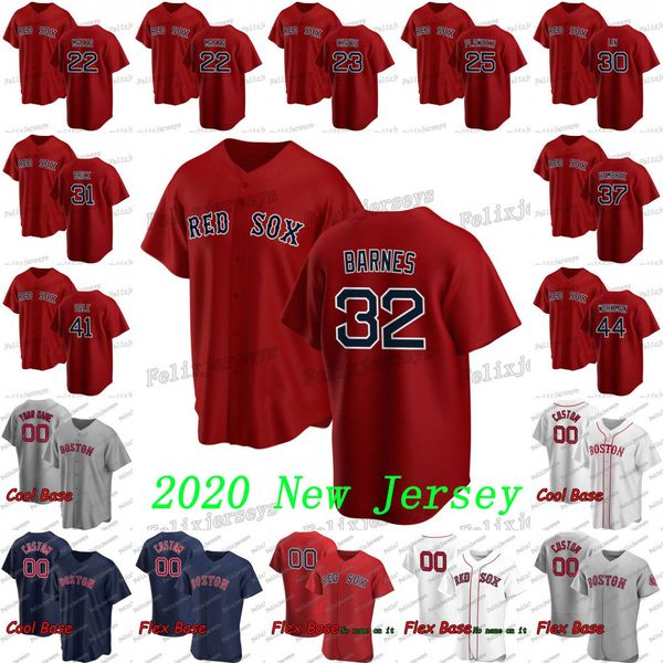 

41 chris sale 2020 new 31 austin brice austin bricetzu-wei lin kevin plawecki michael chavis chris mazza heath hem workman baseball jersey, Blue;black
