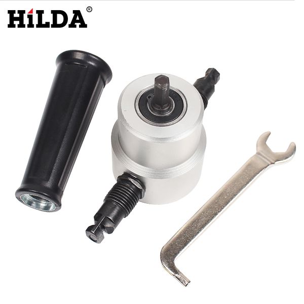 

hilda nibbler sheet metal cut double head sheet metal cutter drill attachment home hand tools power tools accessaries