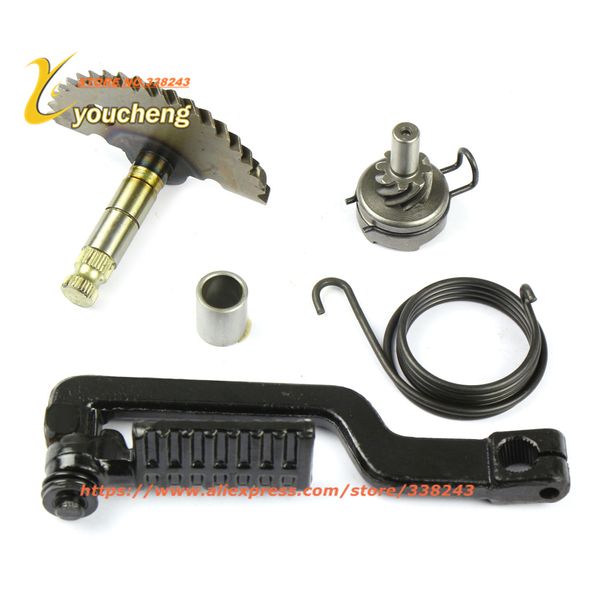 

gy6 50 80cc starting lever actuating scooter engine kick starter spring idle gear spare parts 139qmb moped wholesale qdtjz-gy650