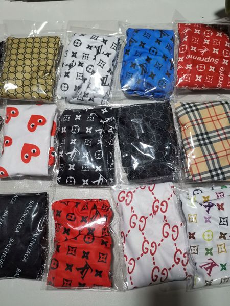 

dhl designers durag headband women stretch sleep bonnet hat scarf silky bonnet chemo beanies caps cancer headwear head wrap hair accessories, Blue;gray