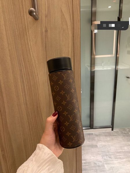 

2020 floral designer double wall stainless steel insulated tumblers fashion luxury water bottle tumbler outdoor 300 ml thermos jug