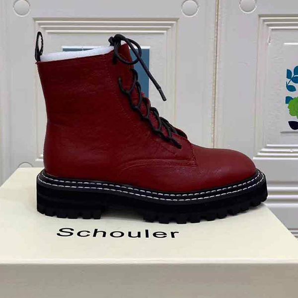 

women winter waterproof motocycle bootsschouler retro leather high cut warm snow boots casual martin boots black suede sports thick boot