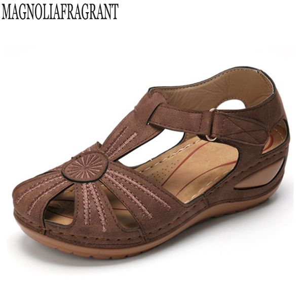 

женская мода сандалии моды рим платформы сандалии вскользь сандалии досуг женщина ladies wedge sandal женщины sandalias mujer c903 y200702, Black