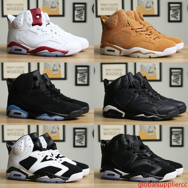 

designer men 6 basketball shoes tinker trainers sneaker unc blue black cat white infrared red carmine maroon mens sports sneakers size 40-47