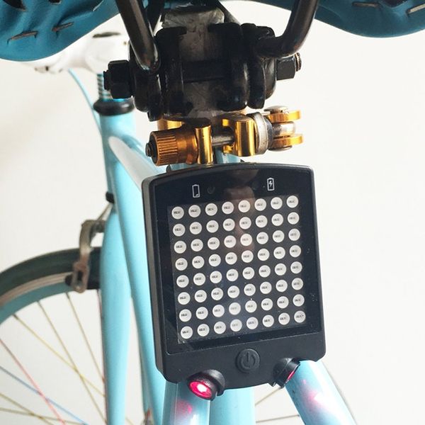 

outdoor compact multifunctional usb charging waterproof bike warning light