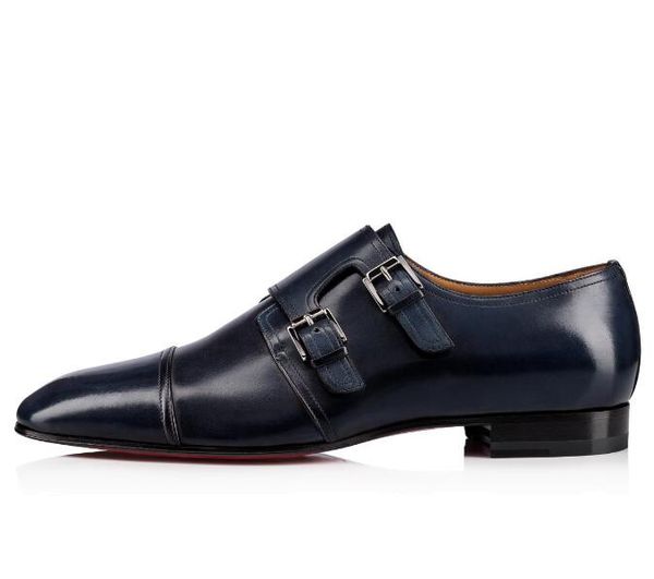 

luxuious red bottom oxford walking shoes for women,men square toe footwear mortimer546oxfords loafers with dress wedding shoes eur40-47, Black