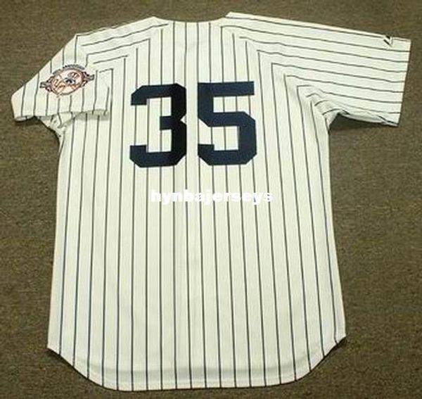 

custom mike mussina ny stitched 2003 throwbacks home baseball jersey retro mens jerseys shirt, Blue;black