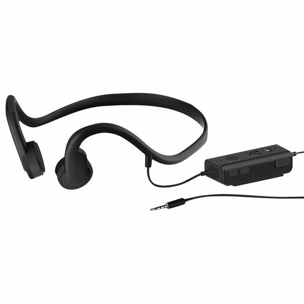 

v4.1 3.5mm wired bone conduction headphones waterproof noise sport running wireless bluetooth headset with mic