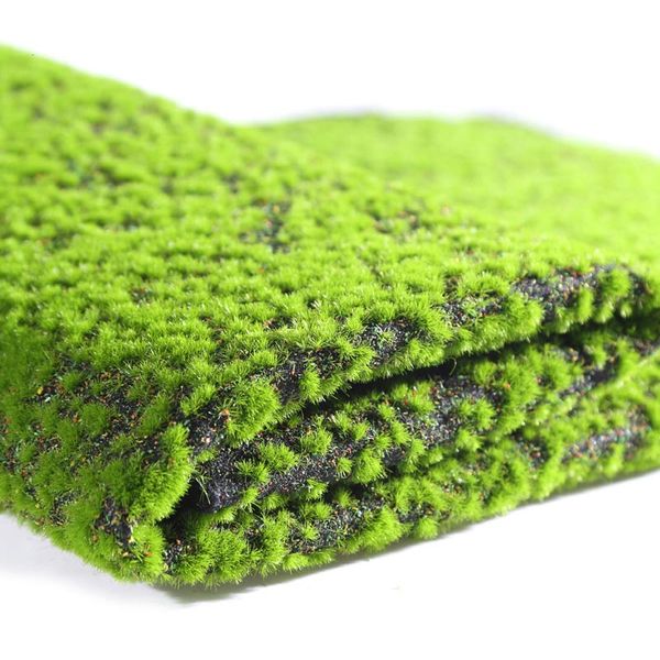 

artificial grass rug fake moss grass turf diy synthetic turf landscape artificial mats lawn carpet wedding decoration