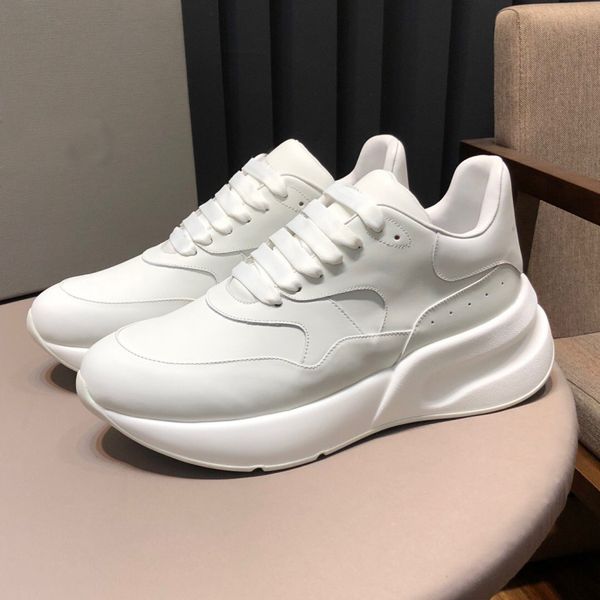 

luxury shoes designer shoes men and women two-color small white shoes increase running shoe ing