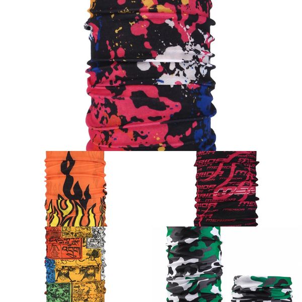 

vvv8d high elastic fishing outdoors bandana scarflot tube scarf headband face mask headband outdoor fishing buffs bandana multi-functional, Black