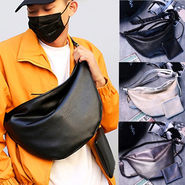 

crossbody bags for men large fashion women's large capacity leather bucket mother bag shoulder bag handbag#4