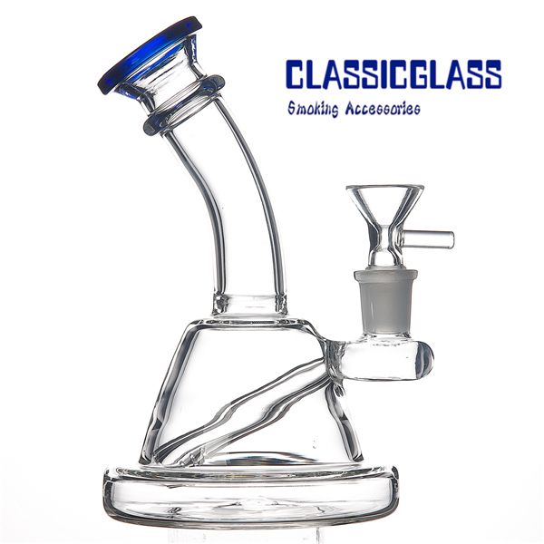 6,7 pollici Beaker Heady Bong narghilè fondo spesso bong dab rig ciotola piattaforme petrolifere cera gorgogliatore tubi tubo dell'acqua