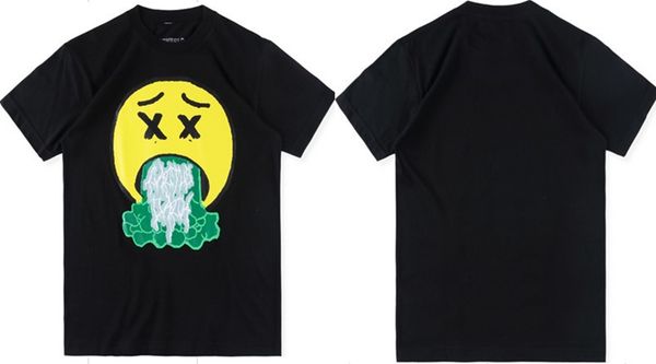 

2020 роскошные мужские tees дизайнер высокого качества печати тенниска mens конструктора смазливая мультфильм печати тенниска конструктора t, White;black