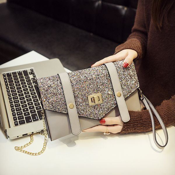 

new women's bag chain messenger shoulder bag wild fashion ladies clutch