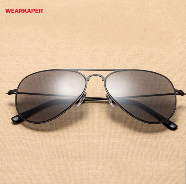 

wearkaper polarized gray tinted stainless steel frame sun readers reading glasses dual use presbyopia glasses 1.0-4.0