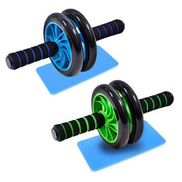 

two-wheeled abdominal wheel male abdominal muscle wheel giant roller weight loss exercise fitnes