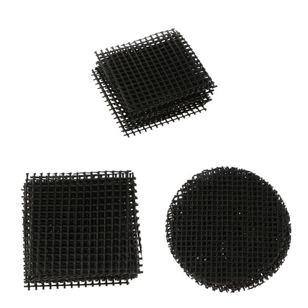

30pcs bonsai plastic flower pot mesh pad netting mat drainage hole net