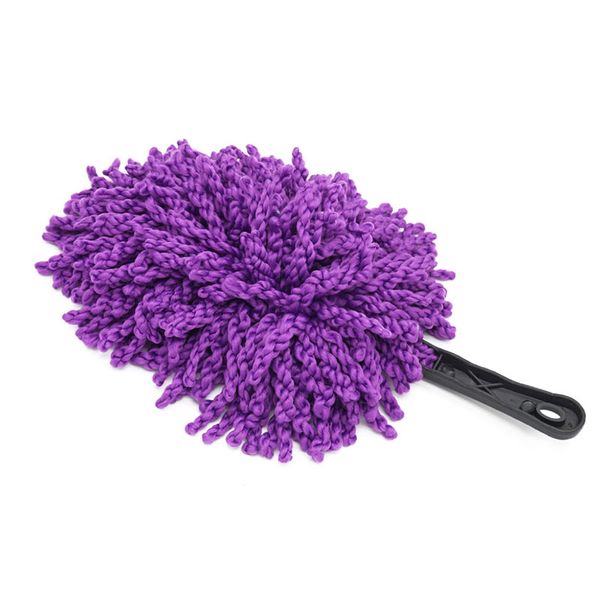 

aozbz car wash brush vehicle clean tool durable soft mop dusting tool microfiber brush car washing cleaning glass brushes