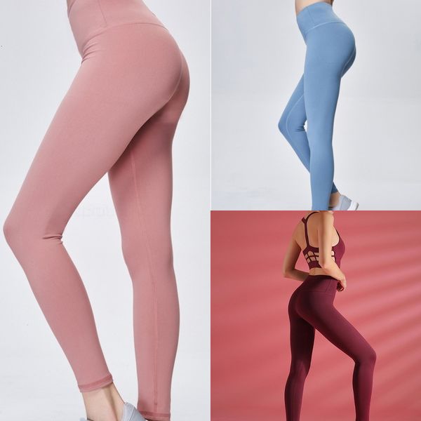 

fashion women high waist leggings womens wide leg yoga pant solid push up pants workout yoga leggins, White;red