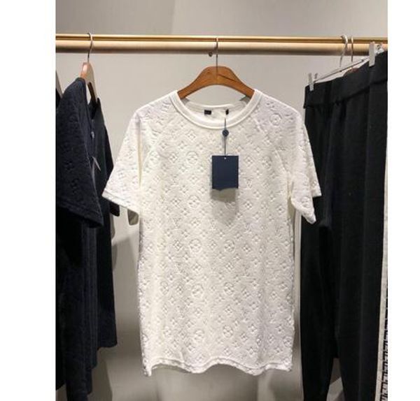

2019 italy new men high grade velvet t hirt luxury u ize top men de igner comfortably and oft t hirt zdl 89