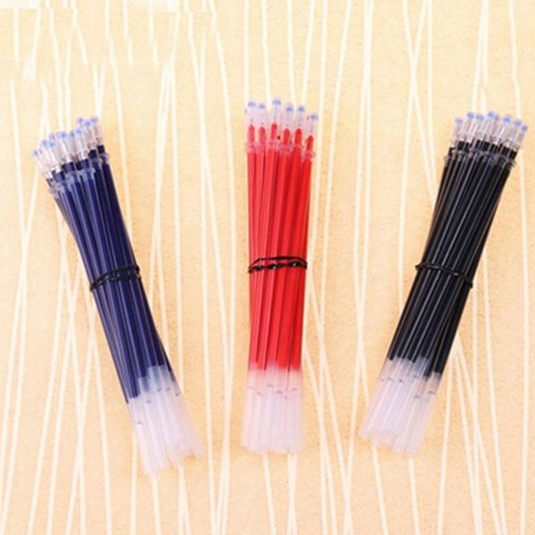 

20pcs/pack neutral ink gel pen refill neutral pen good quality refill black blue red 0.5mm school supplies papelaria