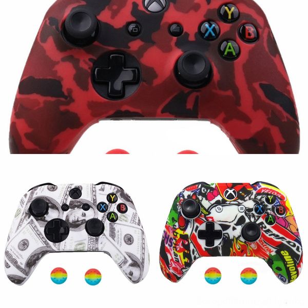 

zfsxy blood x узорчатая лицевая панель передний корпус shell case запасная часть для xbox one one purgatory s controller (модель 1708