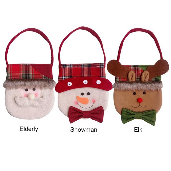 

christmas christmas gift bag santa carrying bag eve gift decoration (opp
